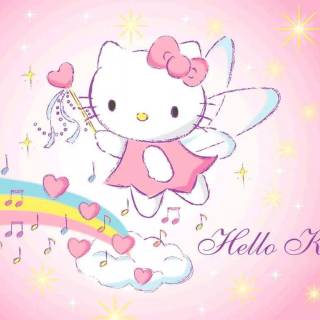 Hello Kitty angel wallpaper