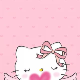 Hello Kitty angel wallpaper