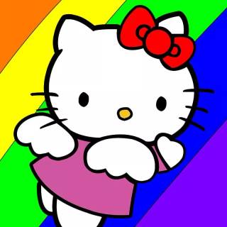 Hello Kitty angel wallpaper