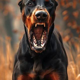 Barking dog wallpaper