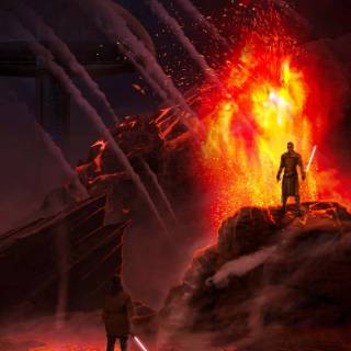Star Wars Mustafar wallpaper