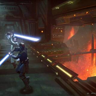 Star Wars Mustafar wallpaper