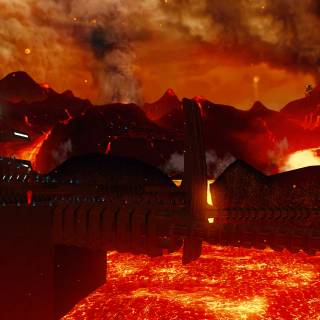 Star Wars Mustafar wallpaper