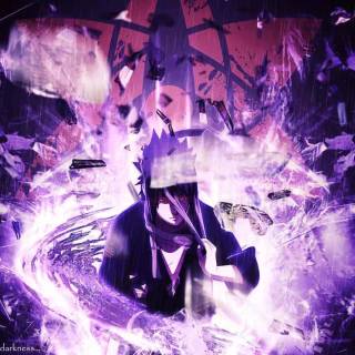 Purple sword wallpaper