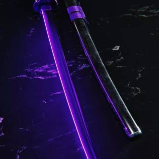 Purple sword wallpaper