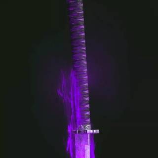 Purple sword wallpaper