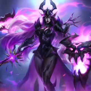 Purple sword wallpaper