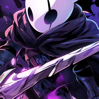 Purple sword wallpaper