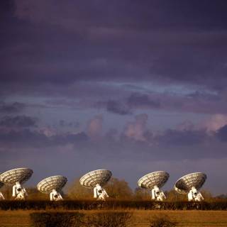 Radio telescope wallpaper