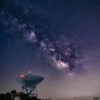 Radio telescope wallpaper