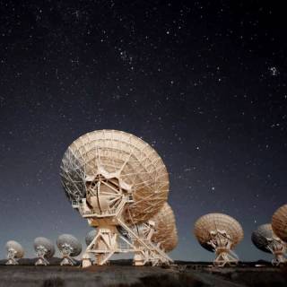 Radio telescope wallpaper