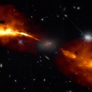 Radio telescope wallpaper