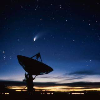 Radio telescope wallpaper