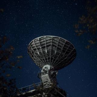 Radio telescope wallpaper