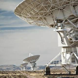 Radio telescope wallpaper