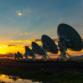 Radio telescope wallpaper