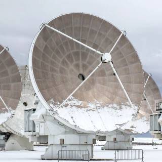 Radio telescope wallpaper