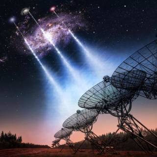 Radio telescope wallpaper