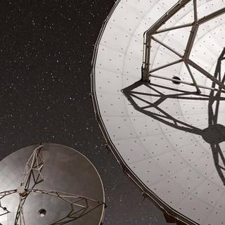 Radio telescope wallpaper