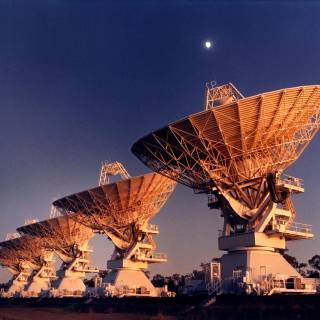 Radio telescope wallpaper