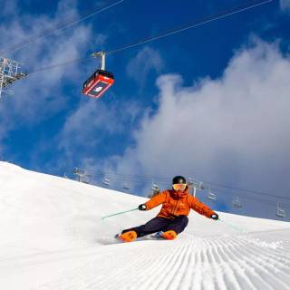 Ski slopes wallpaper