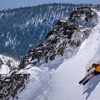 Ski slopes wallpaper