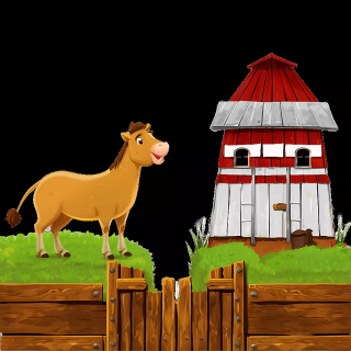 Farmyard wallpaper
