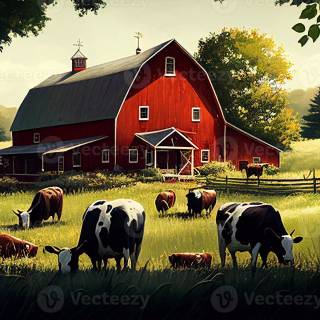 Farmyard wallpaper
