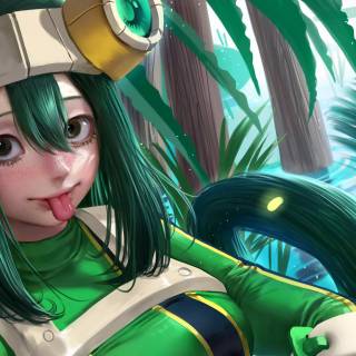 My Hero Academia Tsuyu wallpaper
