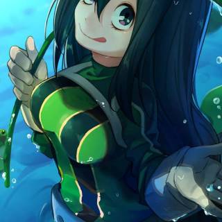 My Hero Academia Tsuyu wallpaper