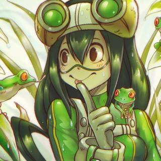 My Hero Academia Tsuyu wallpaper