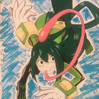 My Hero Academia Tsuyu wallpaper