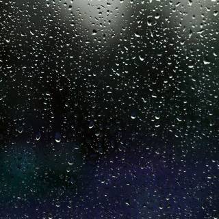 Rainy glass wallpaper