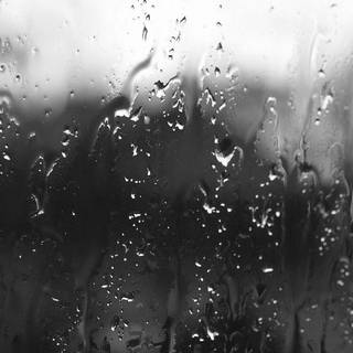 Rainy glass wallpaper