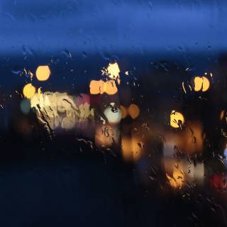 Rainy glass wallpaper