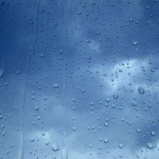 Rainy glass wallpaper