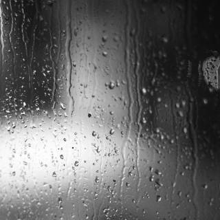 Rainy glass wallpaper