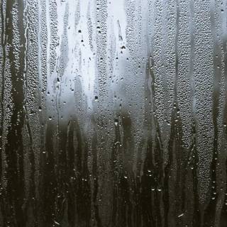 Rainy glass wallpaper