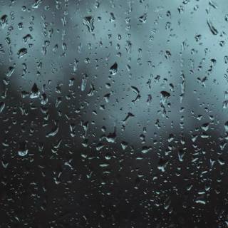 Rainy glass wallpaper