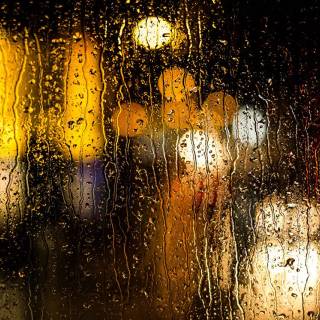 Rainy glass wallpaper