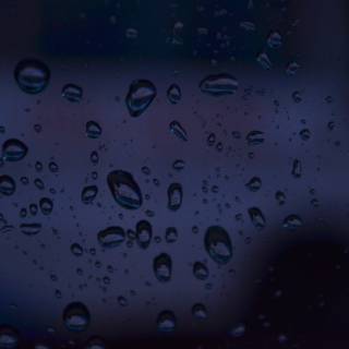 Rainy glass wallpaper