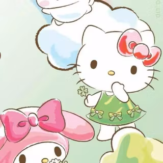 Cute Hello Kitty Cinnamoroll My Melody Kuromi wallpaper