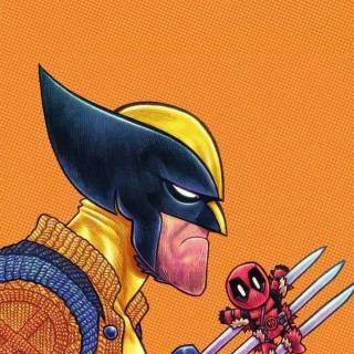 Cute Wolverine wallpaper