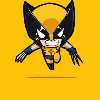 Cute Wolverine wallpaper