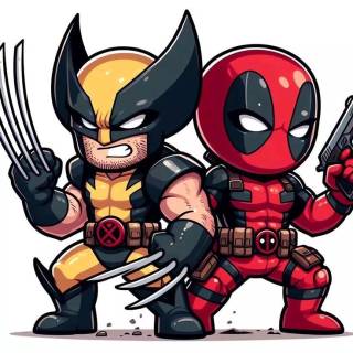 Cute Wolverine wallpaper