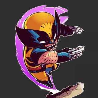 Cute Wolverine wallpaper