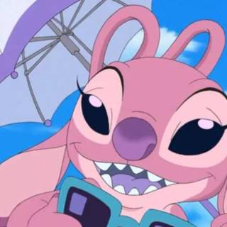 Stitch Angel Chromebook wallpaper