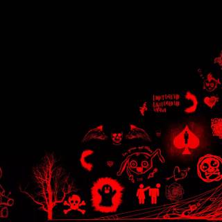 2000's red desktop wallpaper