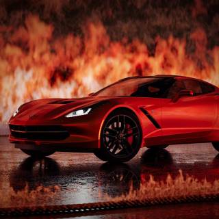 2000's red desktop wallpaper