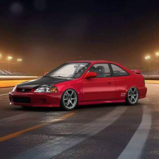 2000's red desktop wallpaper